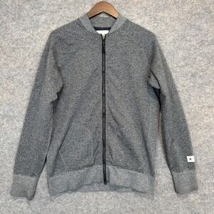 Adidas x Reigning Champ Primeknit Bomber Jacket Mens Medium Chevron Engineered